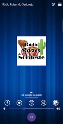 Radio Raizes do Nordeste android App screenshot 0